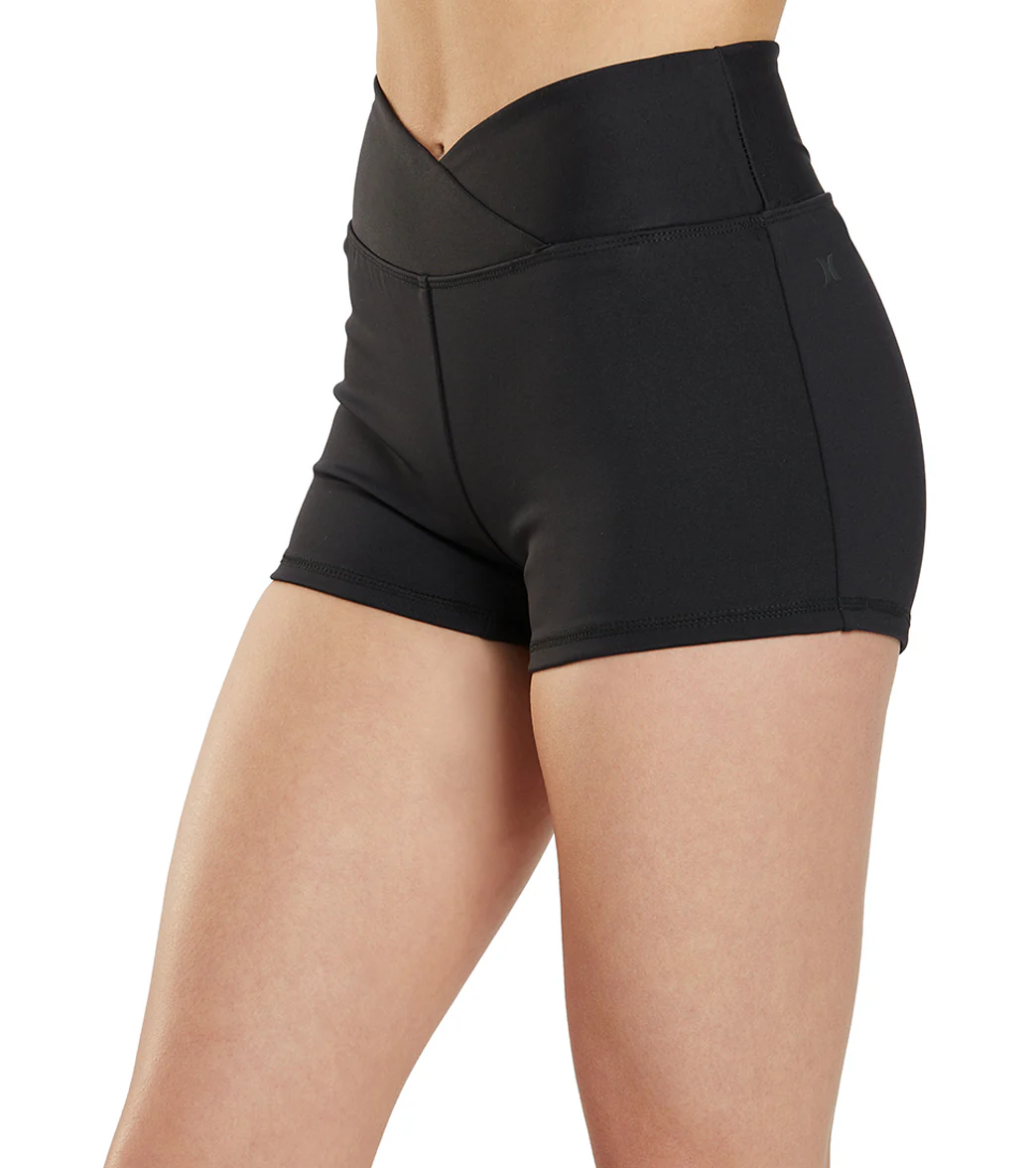 Hurley Women's Max Solid Swim Short - Image 5