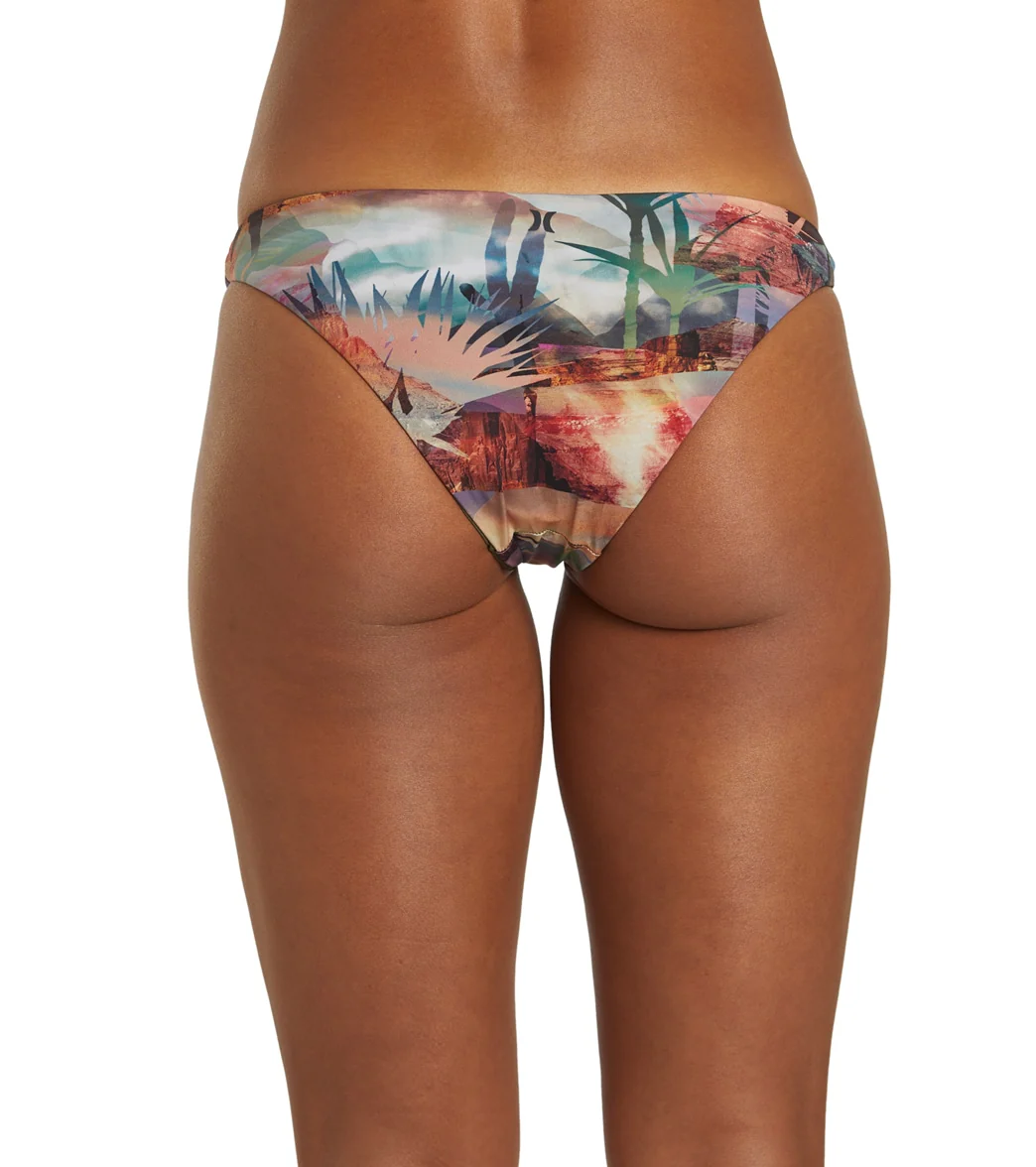 Hurley Women's Oasis Moderate Bikini Bottom - Image 3