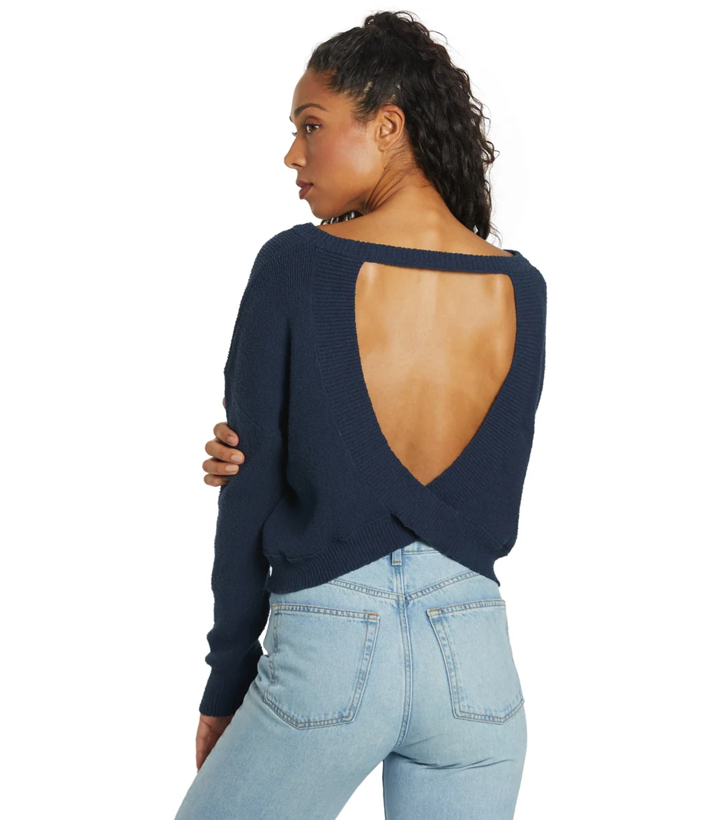 Hurley Women's Overlap Back Sweater - Image 3