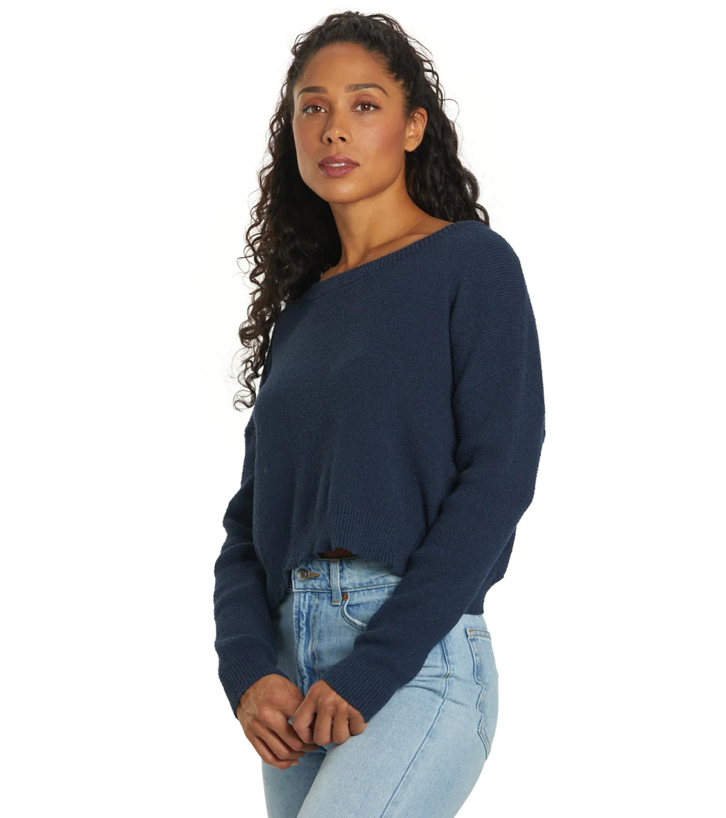 Hurley Women's Overlap Back Sweater - Image 4