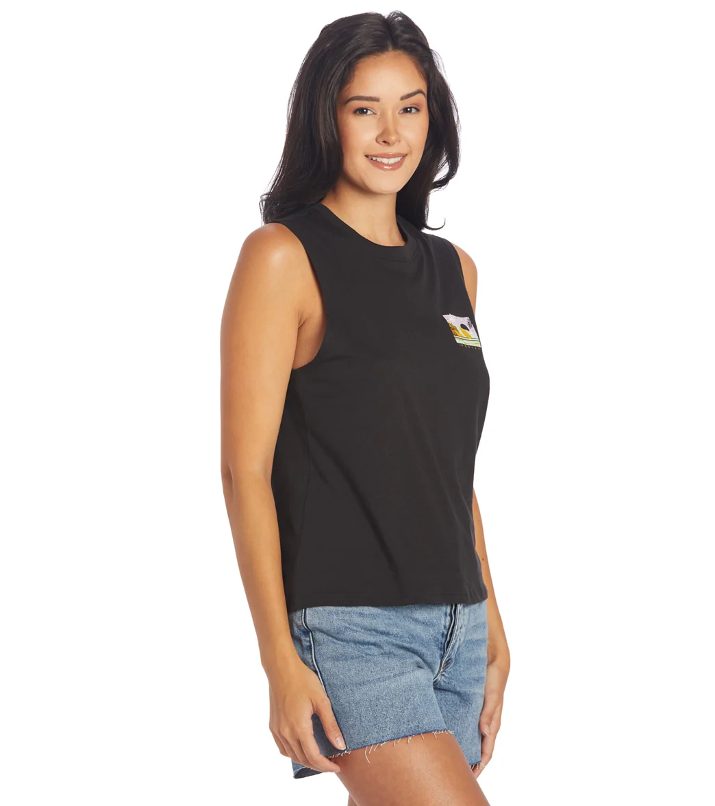 Hurley Women's Postcard Washed Muscle Tank - Image 2