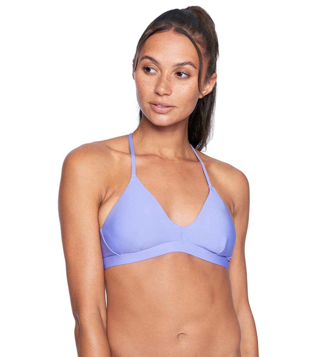 Hurley Women's Solid Adjustable Bikini Top - Image 12