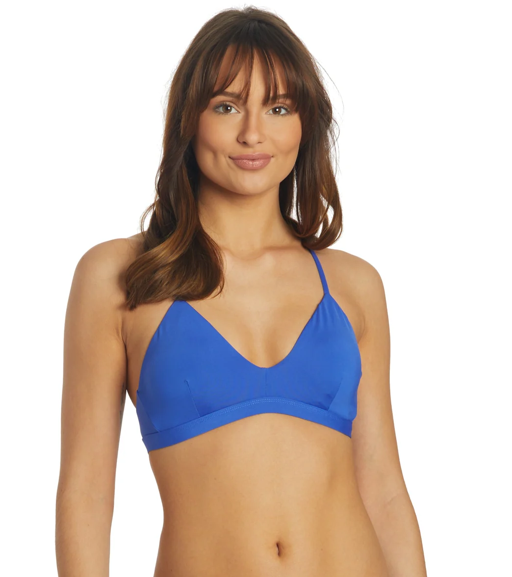 Hurley Women's Solid Adjustable Bikini Top - Image 13
