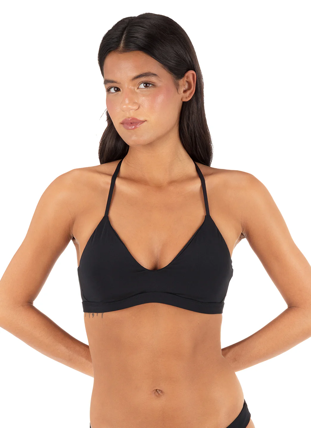 Hurley Women's Solid Adjustable Bikini Top - Image 3
