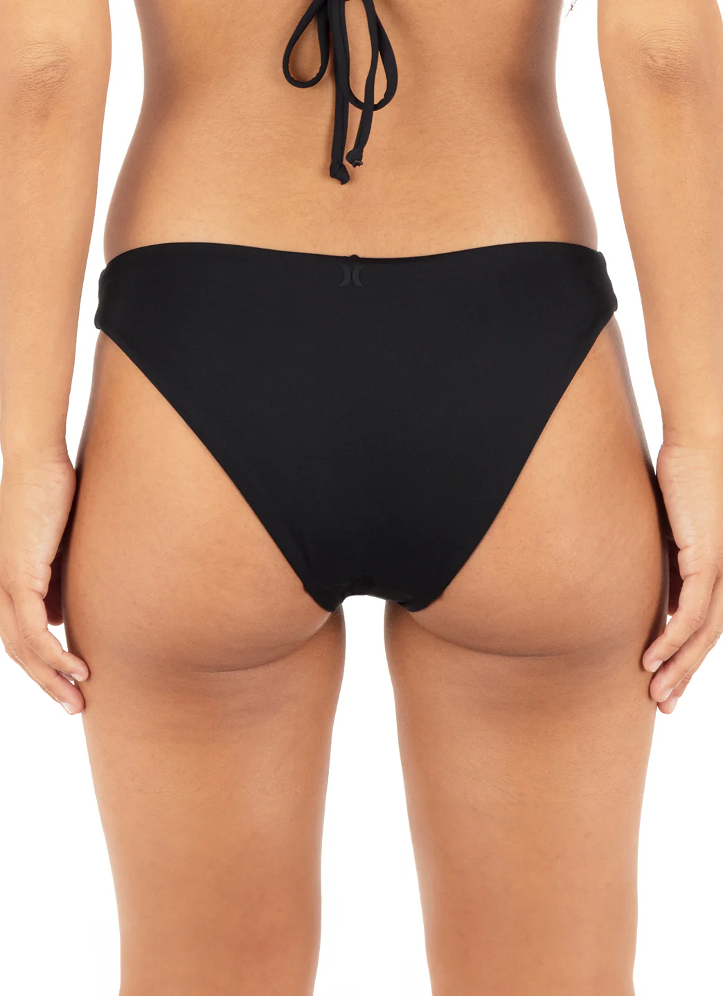 Hurley Women's Solid Moderate Bikini Bottom - Image 5