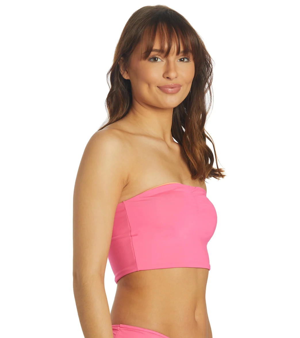 Hurley Women's Solid Reversible Tube Bikini Top - Image 2