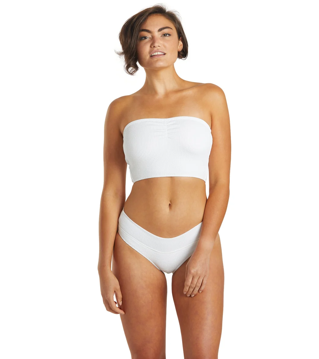 Hurley Women's Texture Beach Bikini Bottom - Image 11