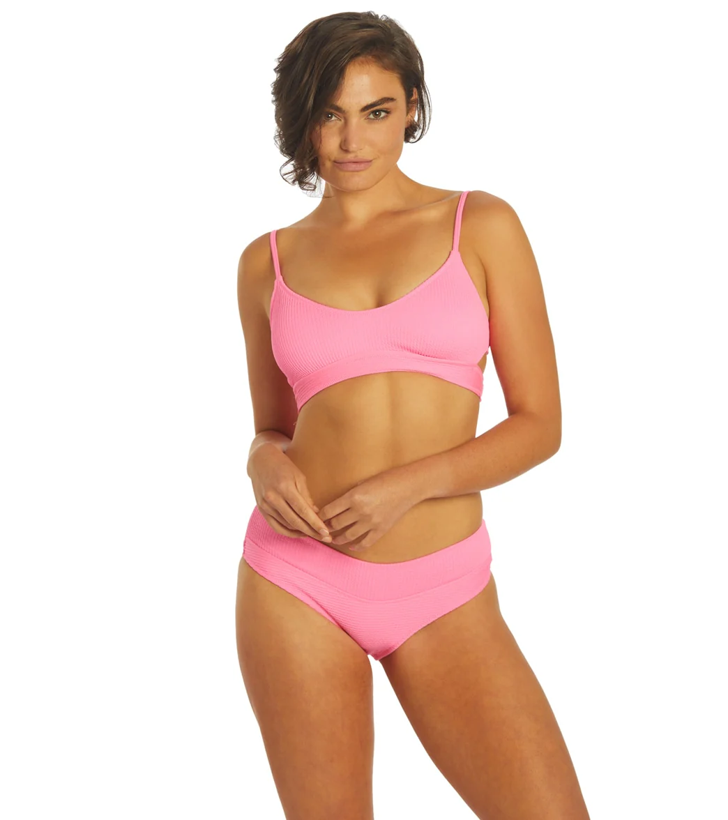 Hurley Women's Texture Beach Bikini Bottom - Image 4