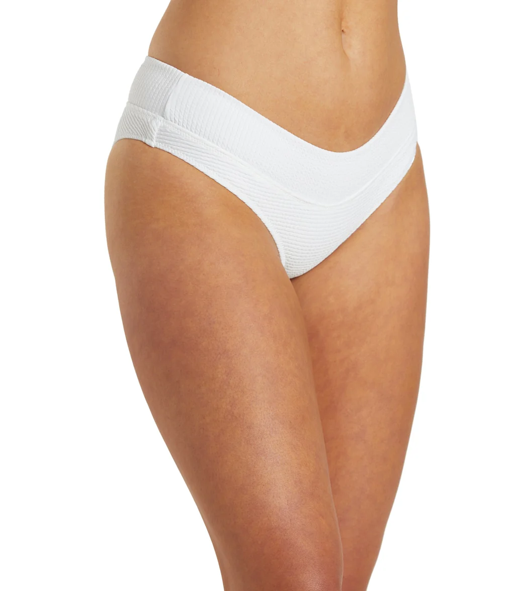 Hurley Women's Texture Beach Bikini Bottom - Image 9