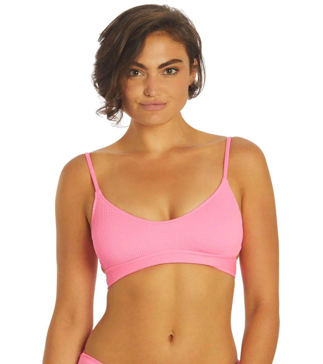 Hurley Women's Texture Beach Bralette Bikini Top - Image 7
