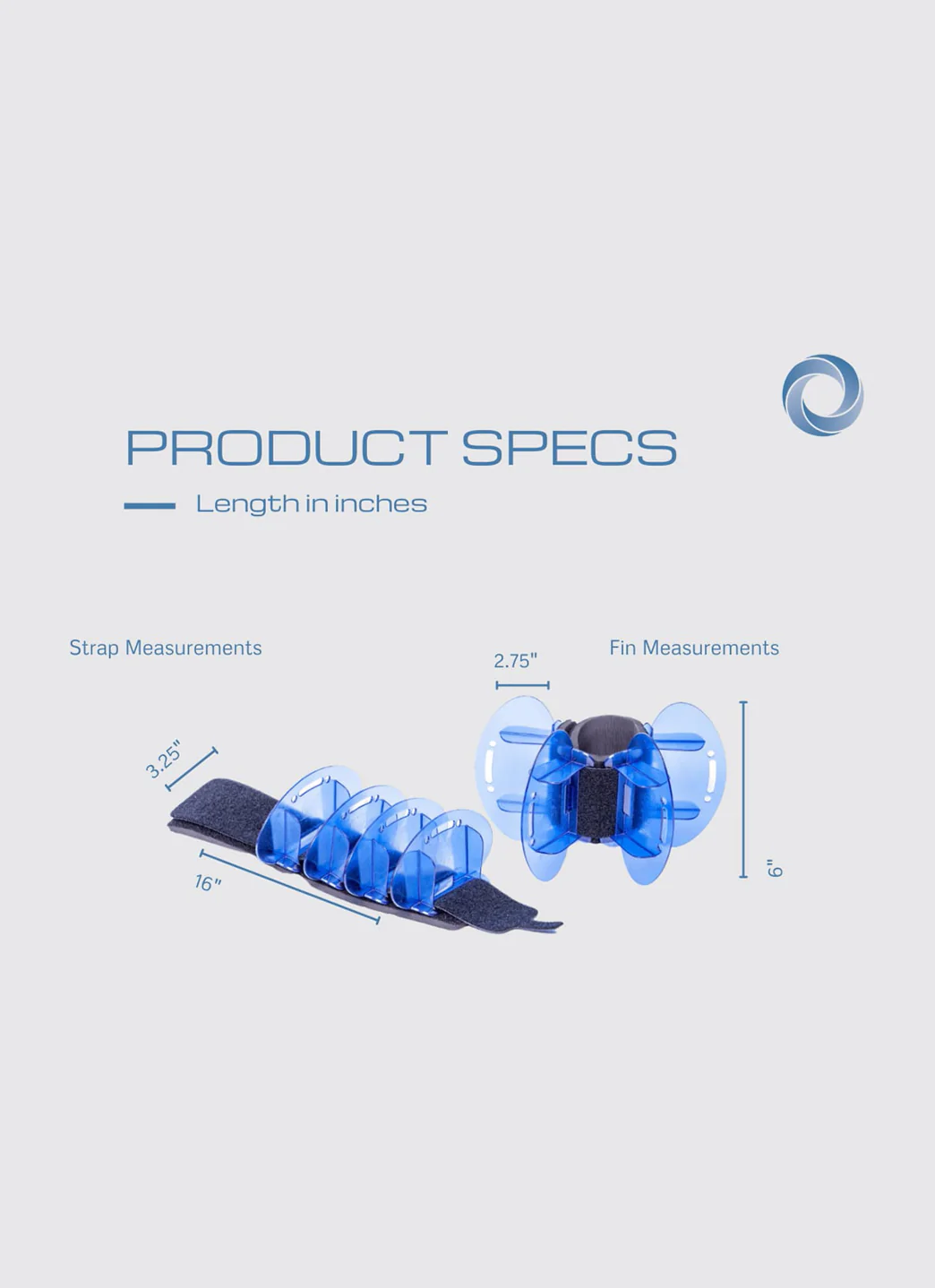 Hydrorevolution Aqualogix MAXIMUM Resistance Fin/Cuff - Image 6