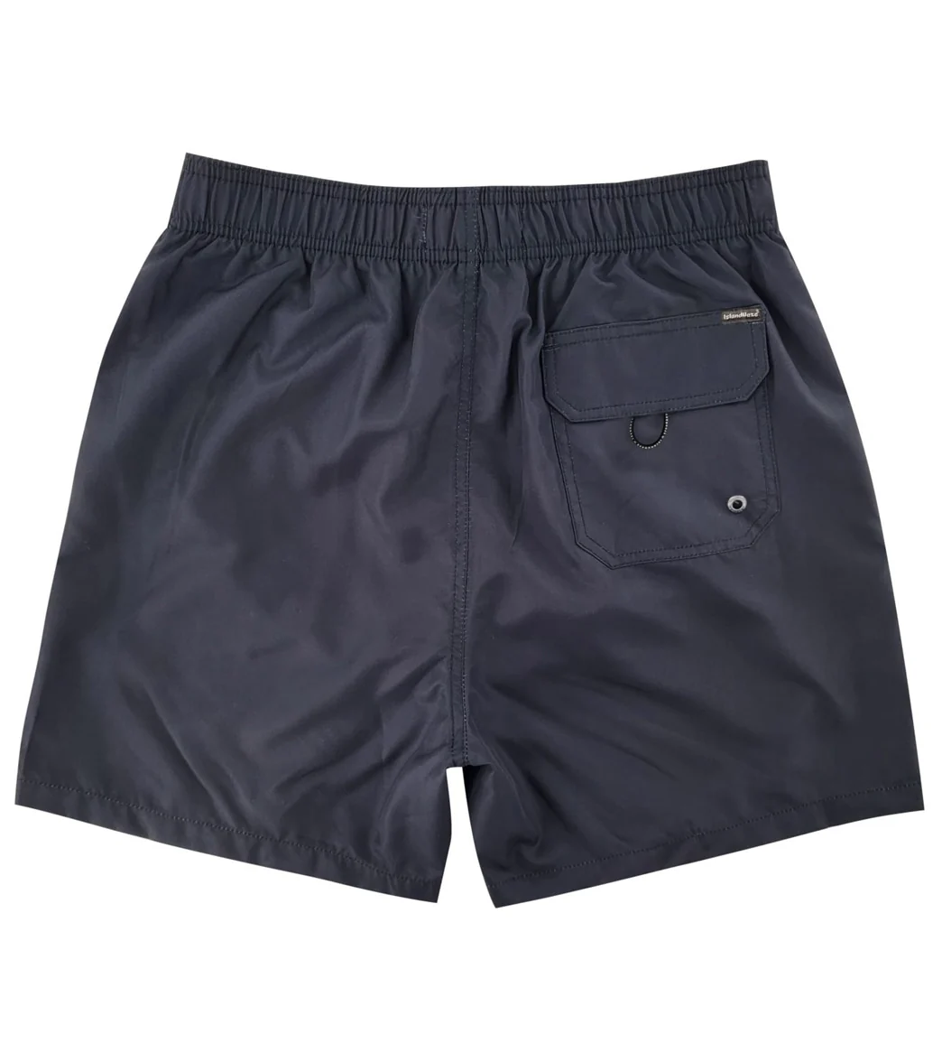 Island Haze Men's 16.5" Barbados Solid Swim Trunks - Image 42
