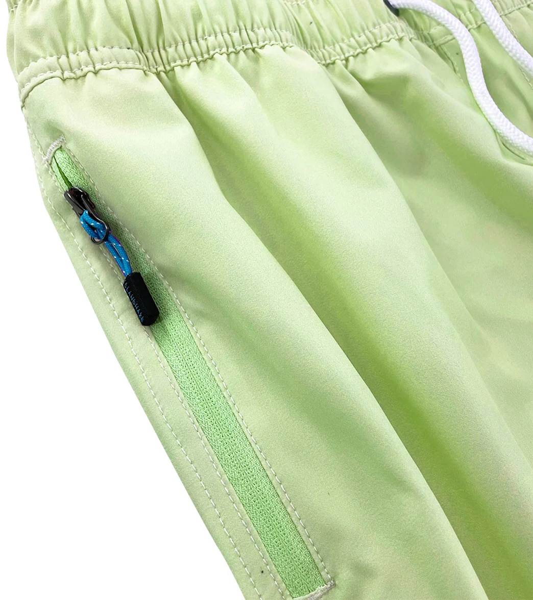 Island Haze Men's 17" Lavana Solid Swim Trunks - Image 12