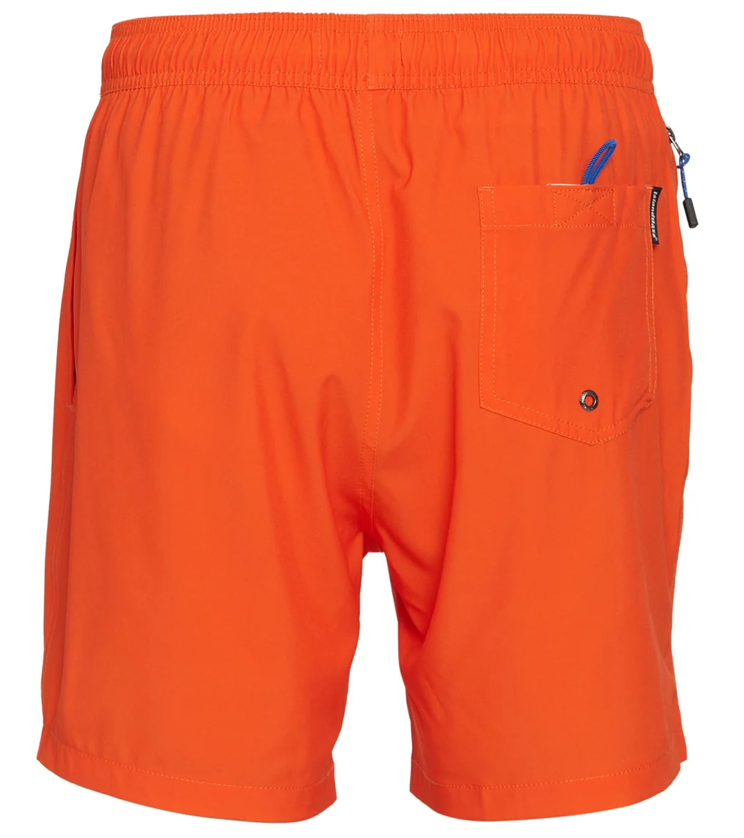 Island Haze Men's 17" Lavana Solid Swim Trunks - Image 28