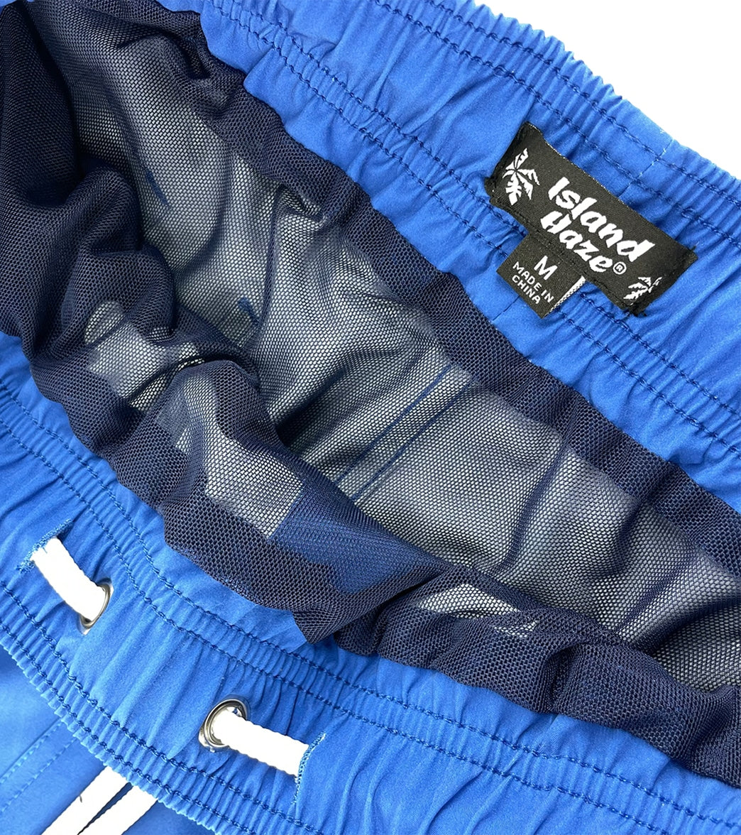 Island Haze Men's 17" Lavana Solid Swim Trunks - Image 43