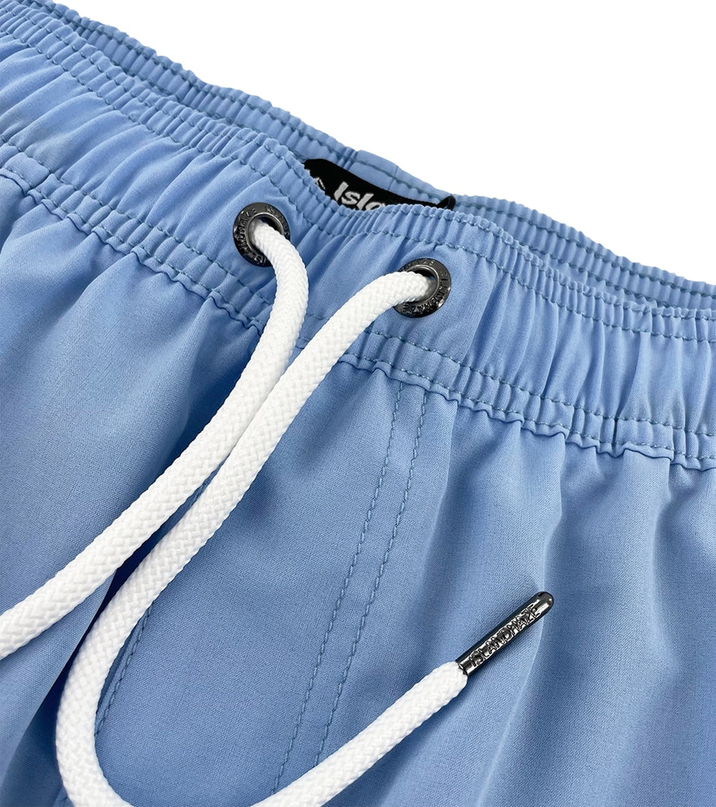 Island Haze Men's 17" Lavana Solid Swim Trunks - Image 5