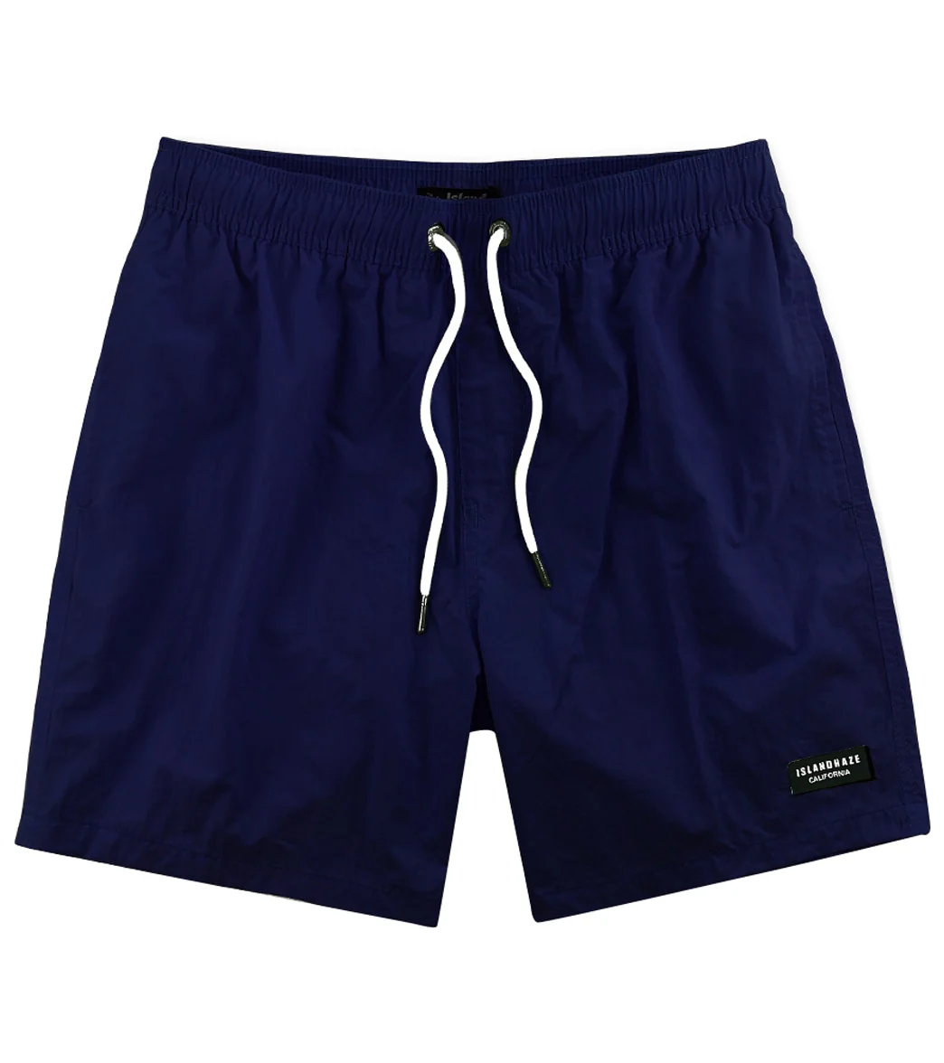Island Haze Men's 17" Lavana Solid Swim Trunks - Image 53