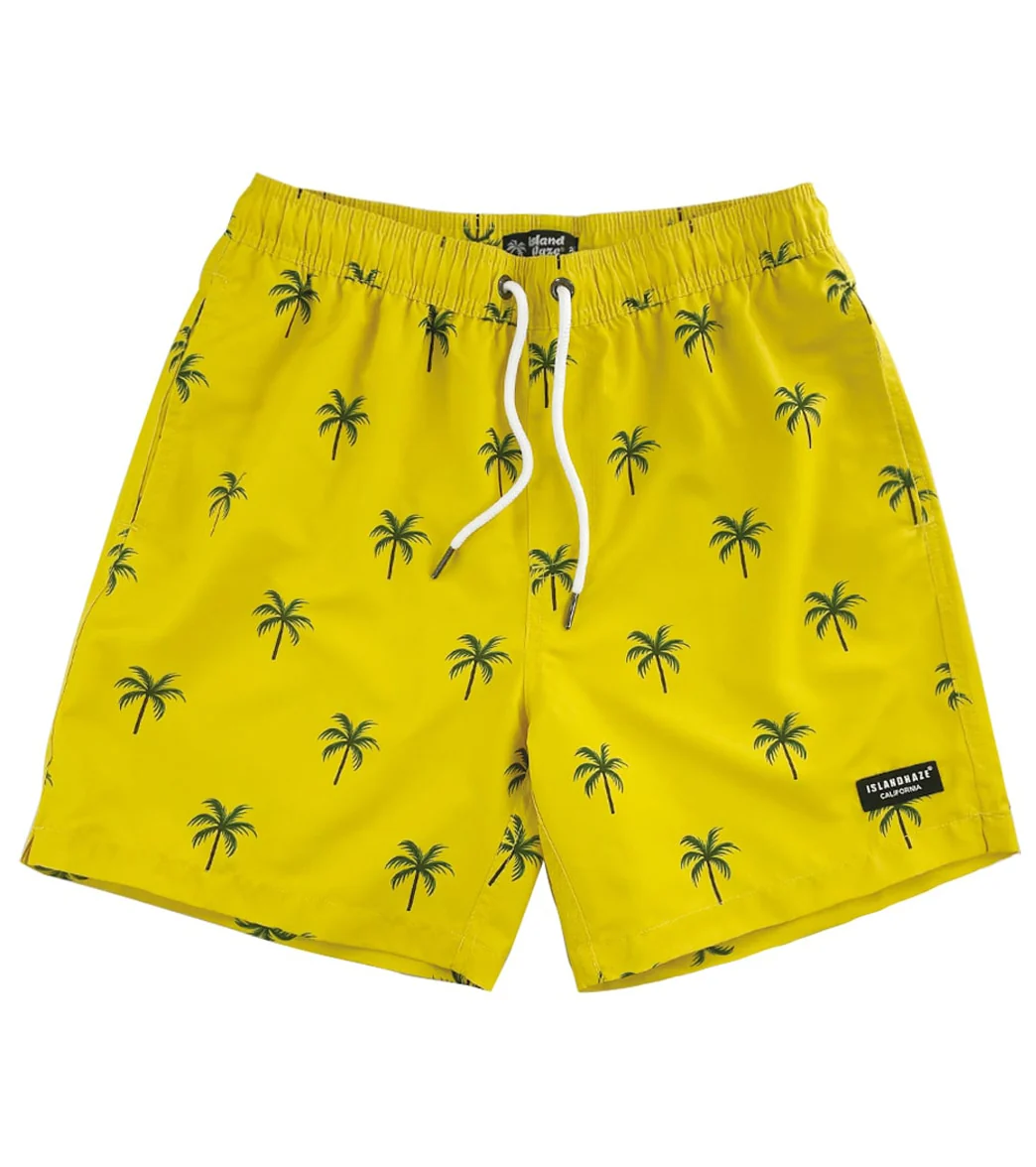 Island Haze Men's 17" Marino Printed Swim Trunks