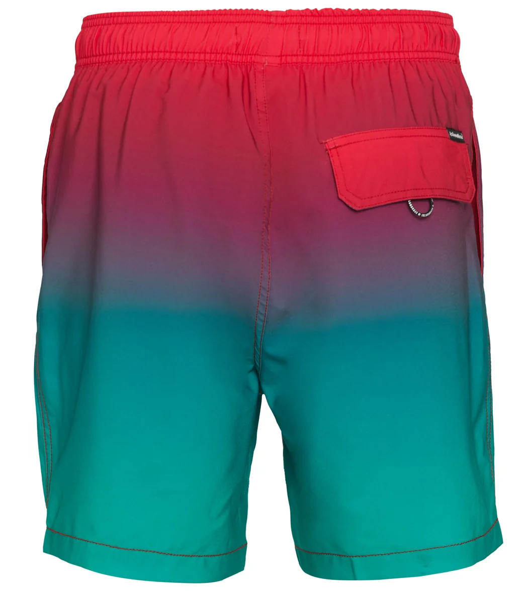 Island Haze Men's 17" Misty Printed Swim Trunks - Image 2