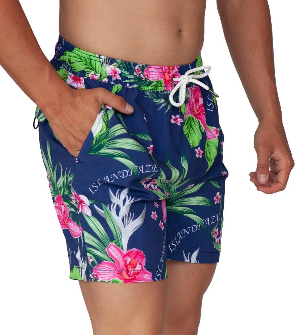Island Haze Men's 17" Pikaboo Swim Trunks - Image 3