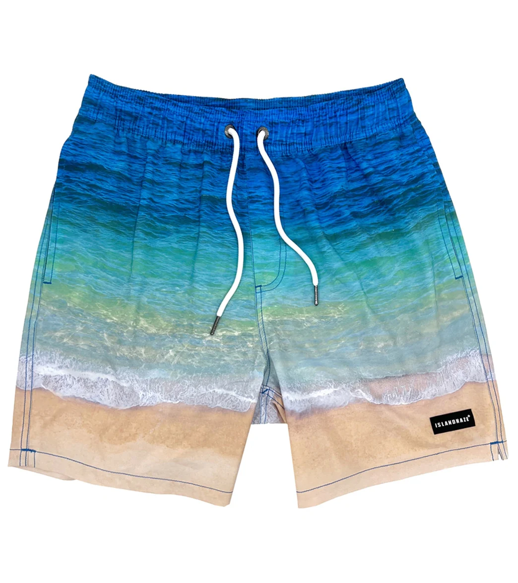 Island Haze Men's 17" Seaside Swim Trunks