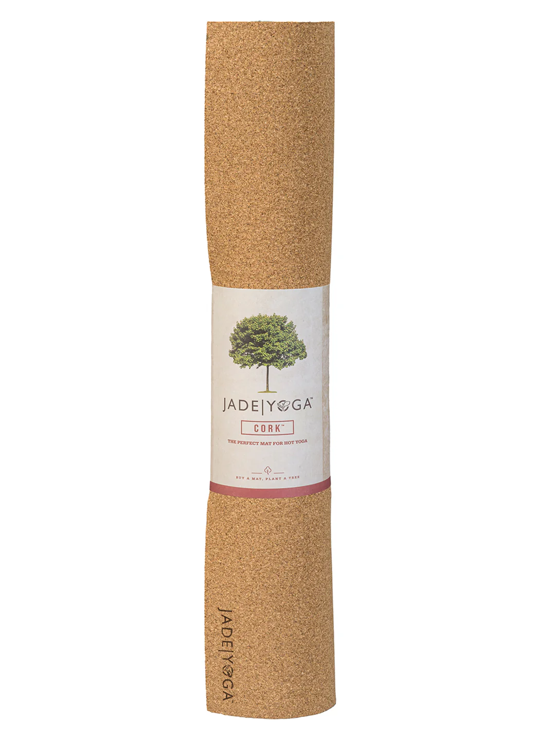 Jade Yoga Natural Rubber Cork Yoga Mat 72" 5mm - Image 8