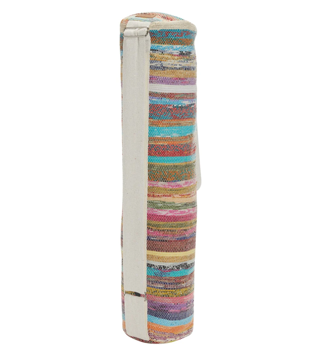 Jade Yoga Recycled Sari Yoga Bag - Image 2