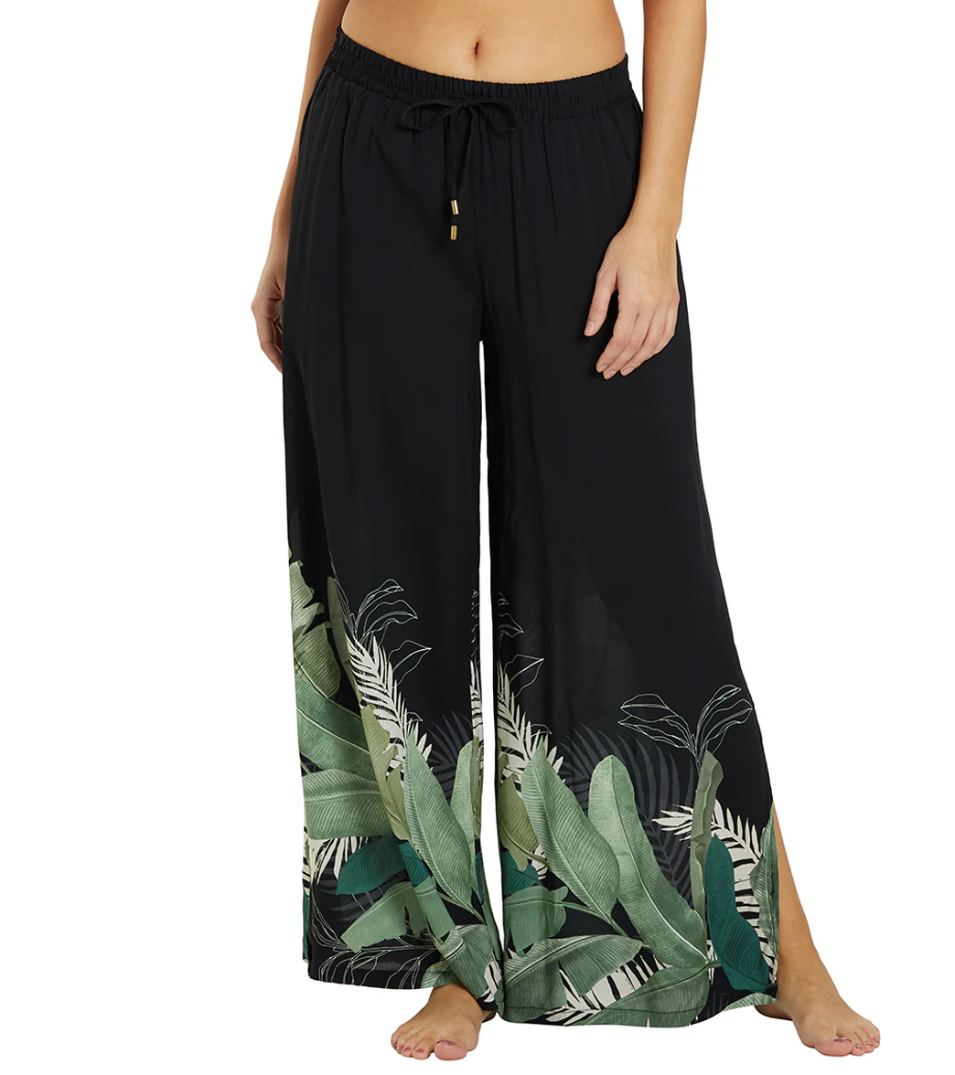 Jantzen Women's Boho Palms Josephine Cover Up Pants