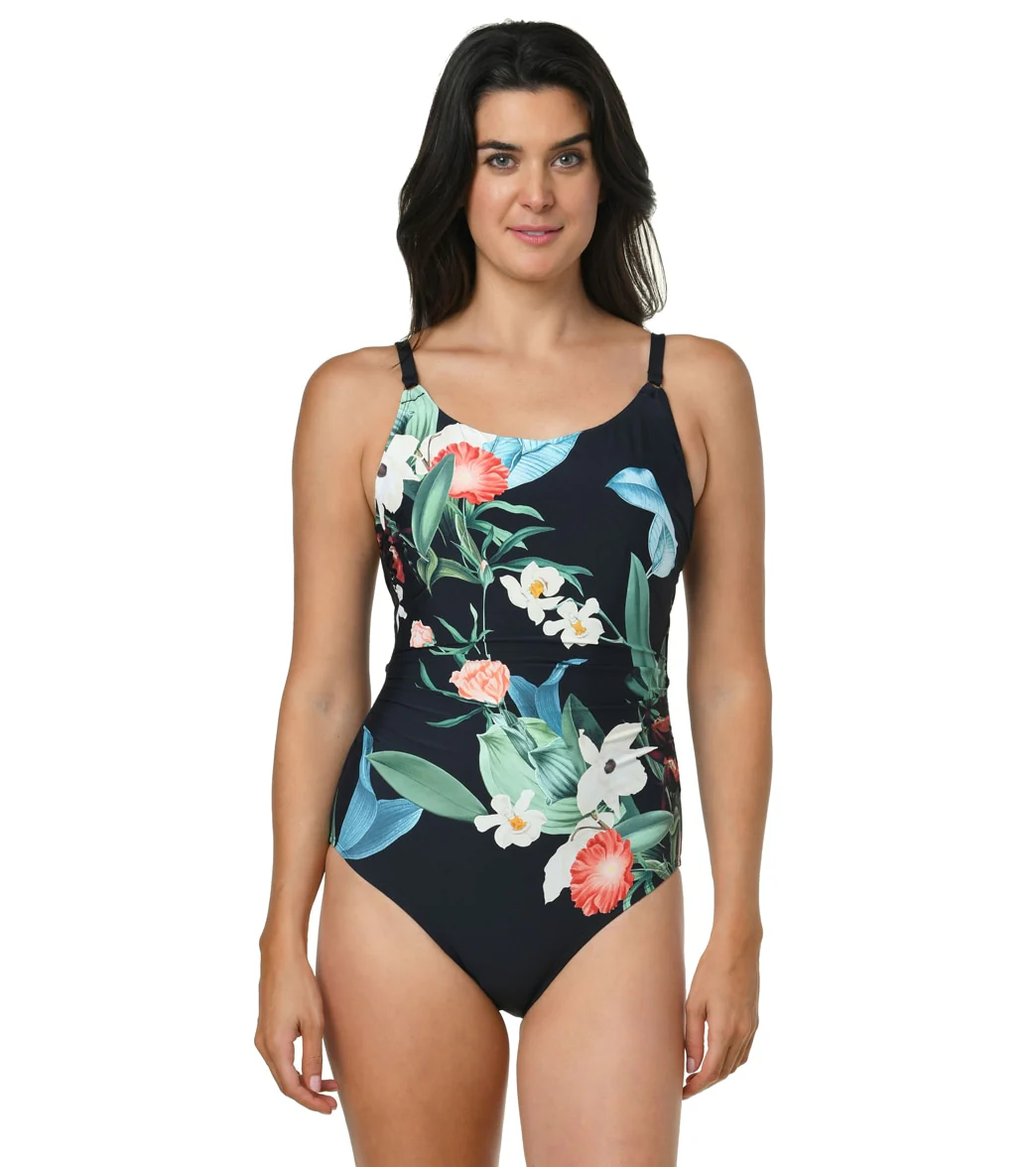 Jantzen Women's Botanical Beauty Lingerie One Piece Swimsuit - Image 6