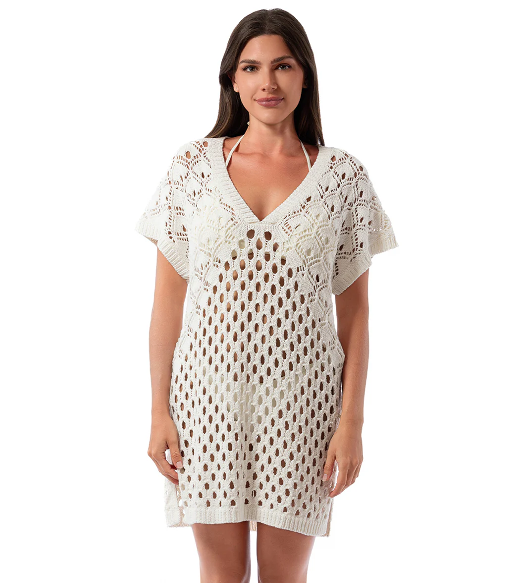 Jantzen Women's Edna Knitted Tunic Cover Up - Image 12