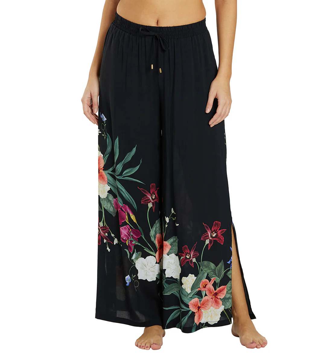 Jantzen Women's Floral Fantasy Josephine Cover Up Pants