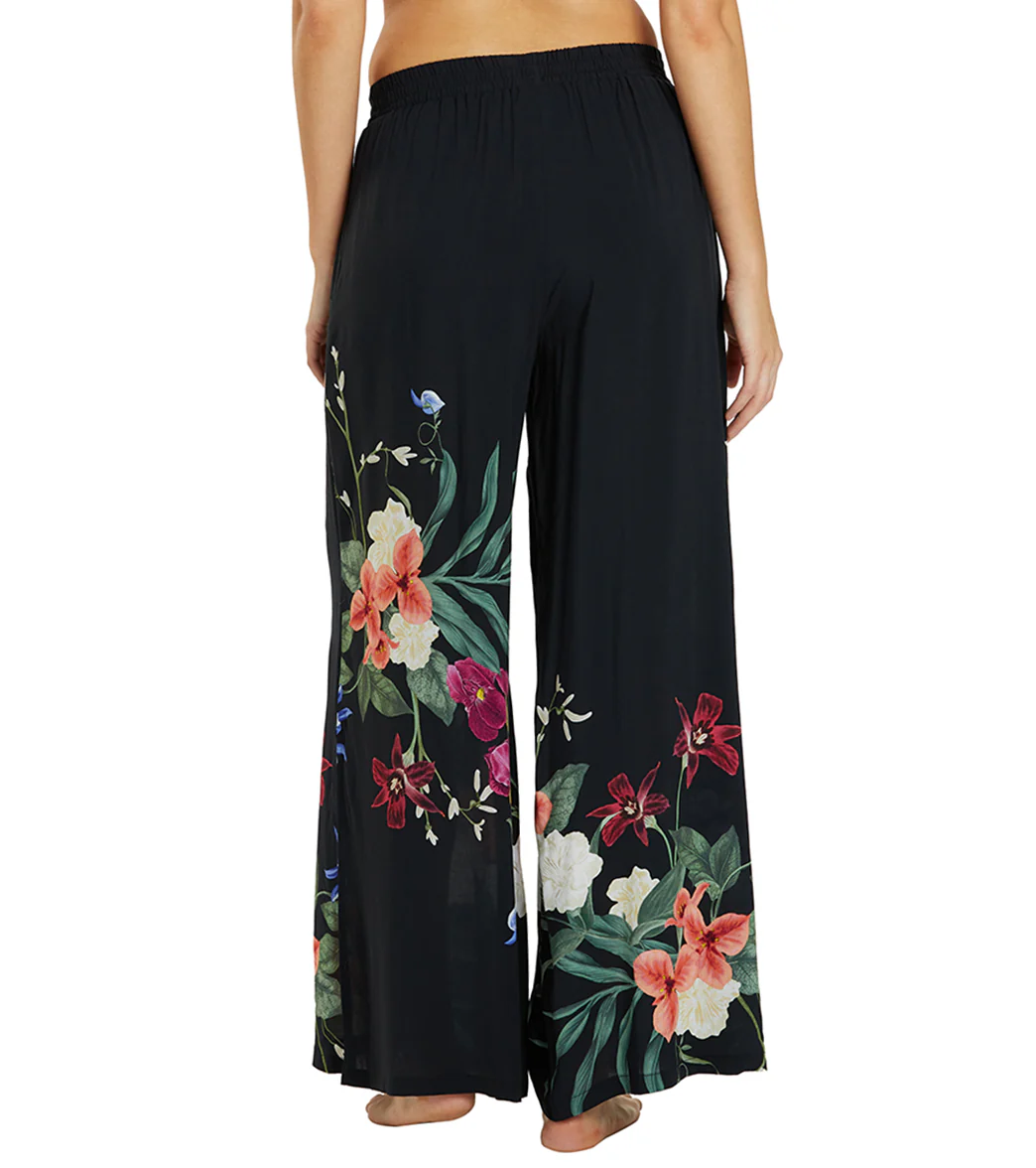 Jantzen Women's Floral Fantasy Josephine Cover Up Pants - Image 3