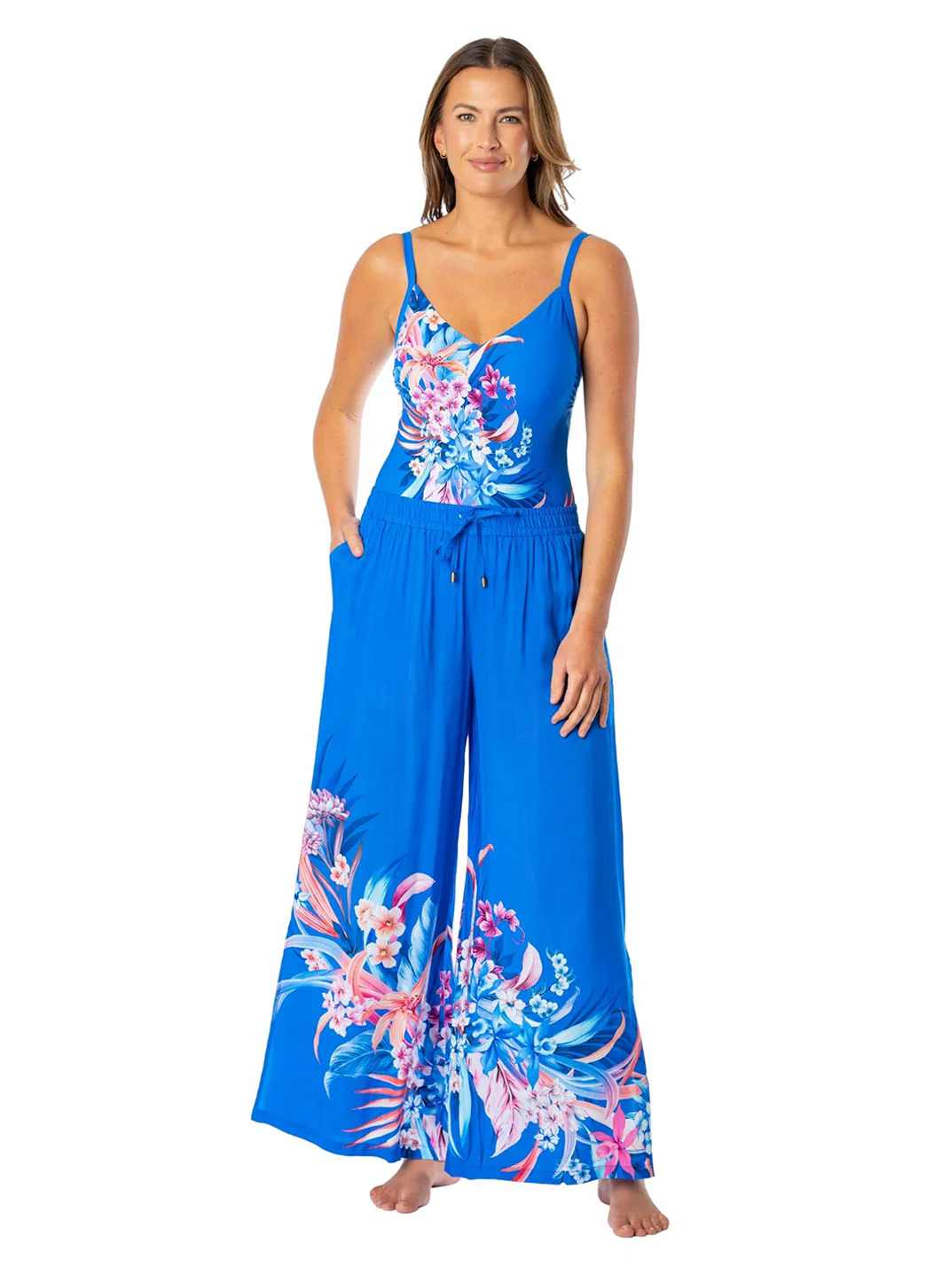 Jantzen Women's Isla Flora Josephine Pant Cover Up - Image 5