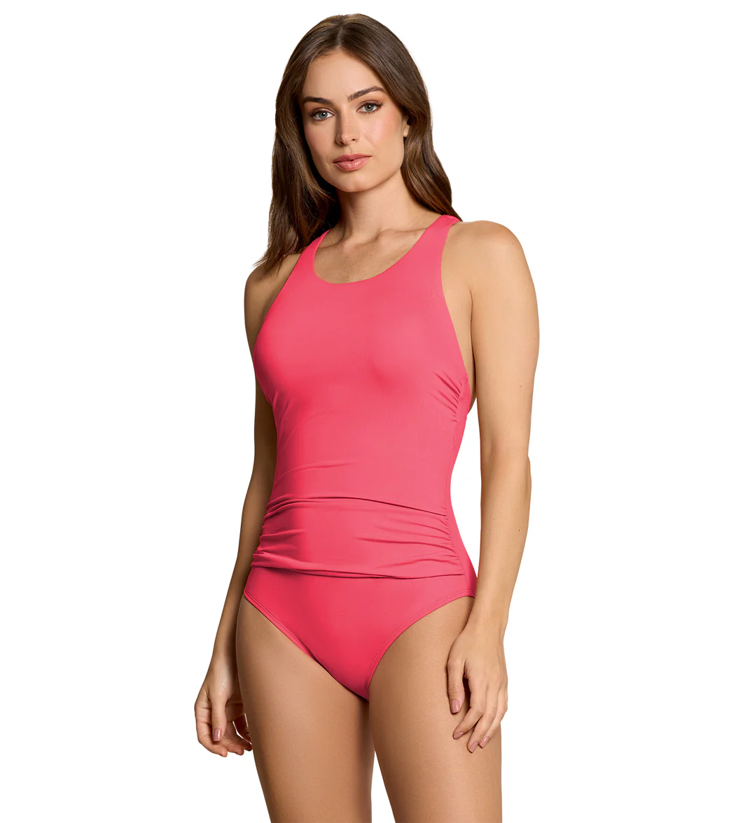 Jantzen Women's Layla Cross Back High Neck One Piece Swimsuit - Image 5