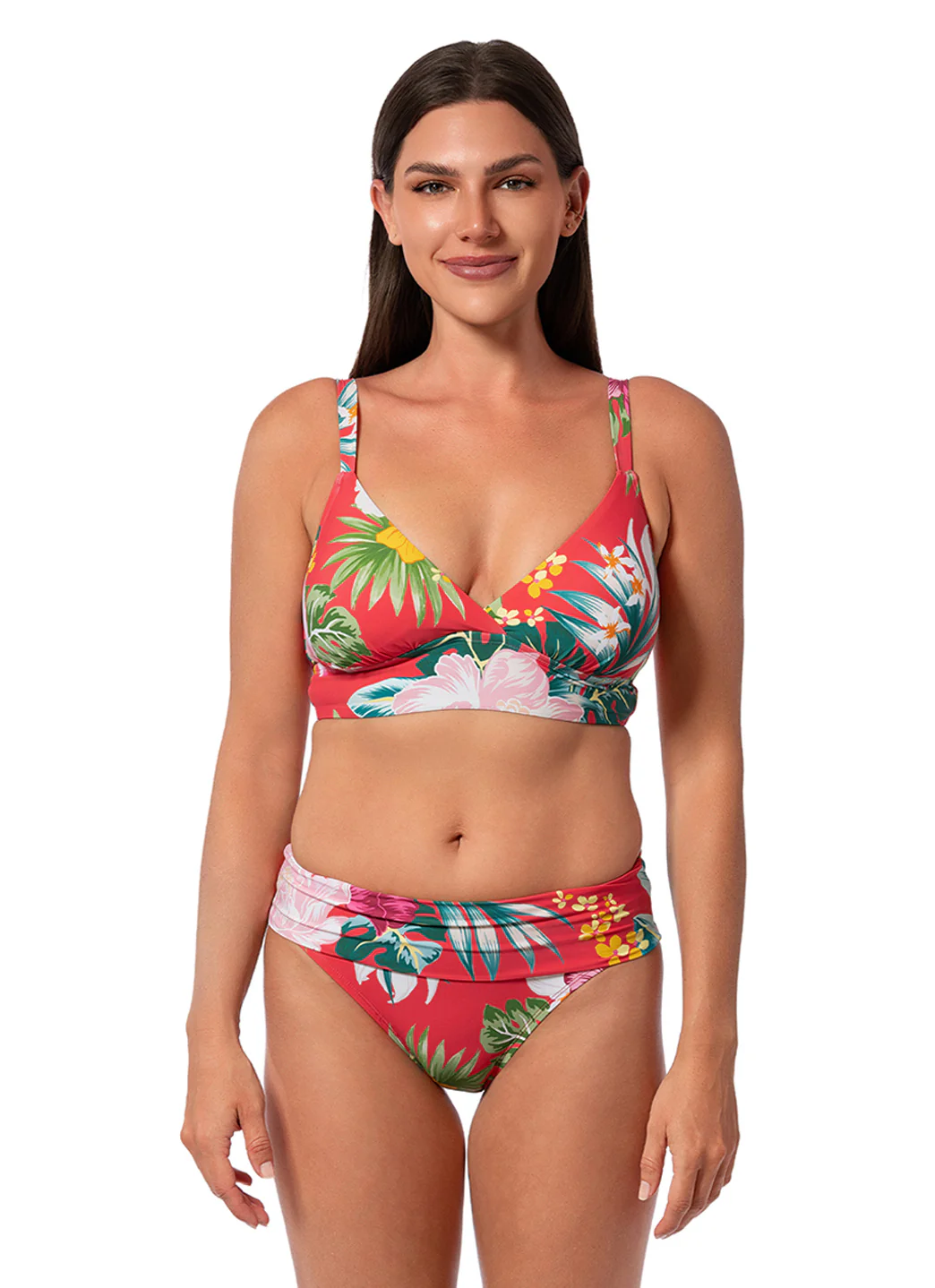 Jantzen Women's Morning Bloom Barbara Convertible Bikini Bottom - Image 5