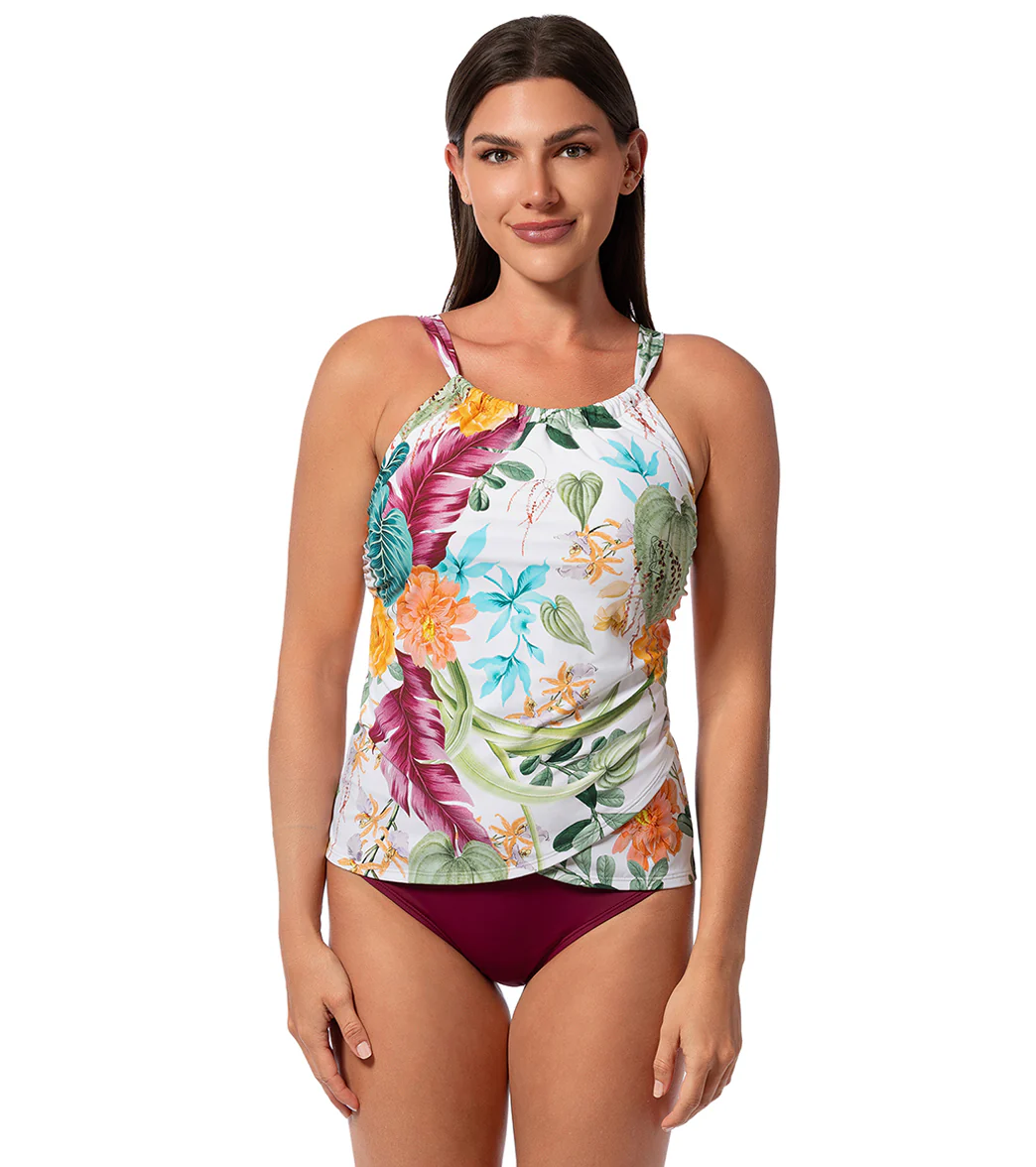 Jantzen Women's Mystic Tropic Audrey Takini Top - Image 5