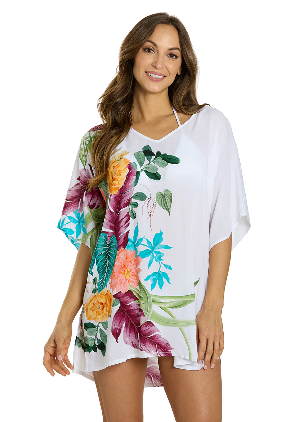 Jantzen Women's Mystic Tropic Celia Tunic Cover Up - Image 2