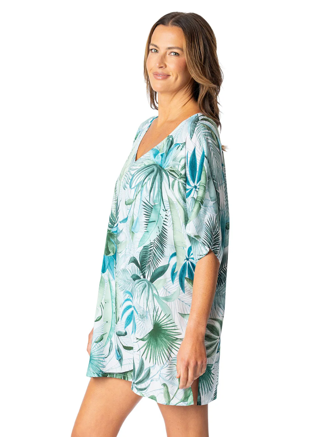 Jantzen Women's Palm Toile Sunkissed Celia Tunic Cover Up - Image 4