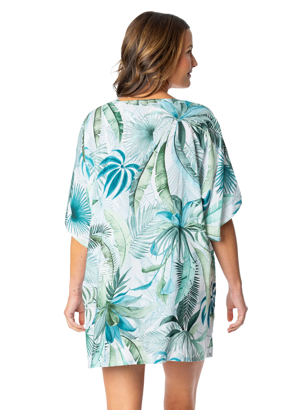 Jantzen Women's Palm Toile Sunkissed Celia Tunic Cover Up - Image 5