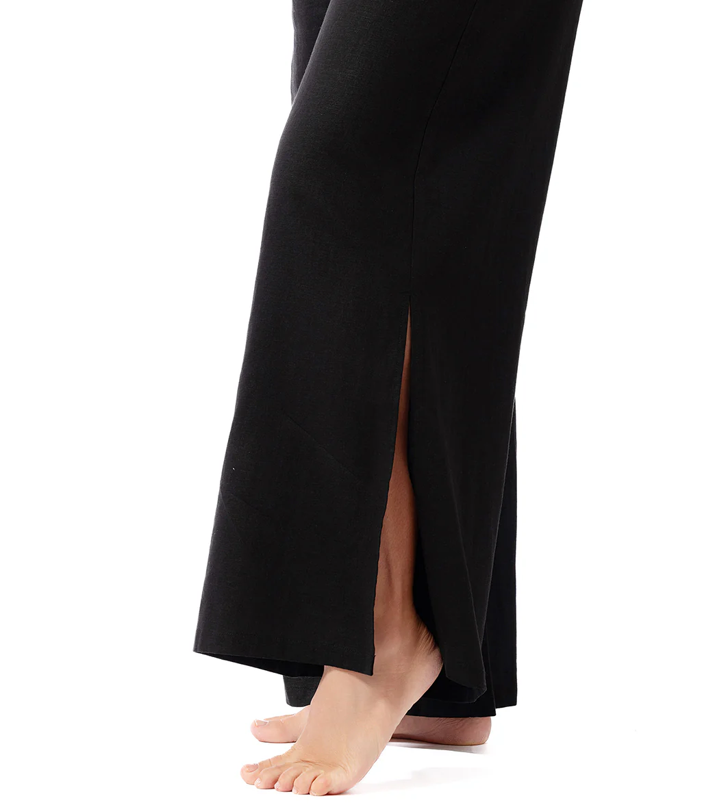 Jantzen Women's Royal Black Josephine Pull On Pant Cover Up - Image 4