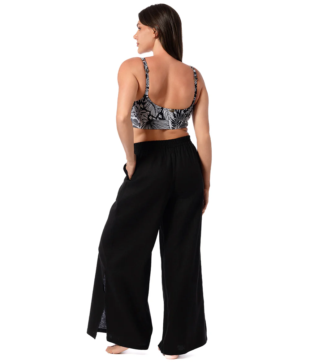 Jantzen Women's Royal Black Josephine Pull On Pant Cover Up - Image 6