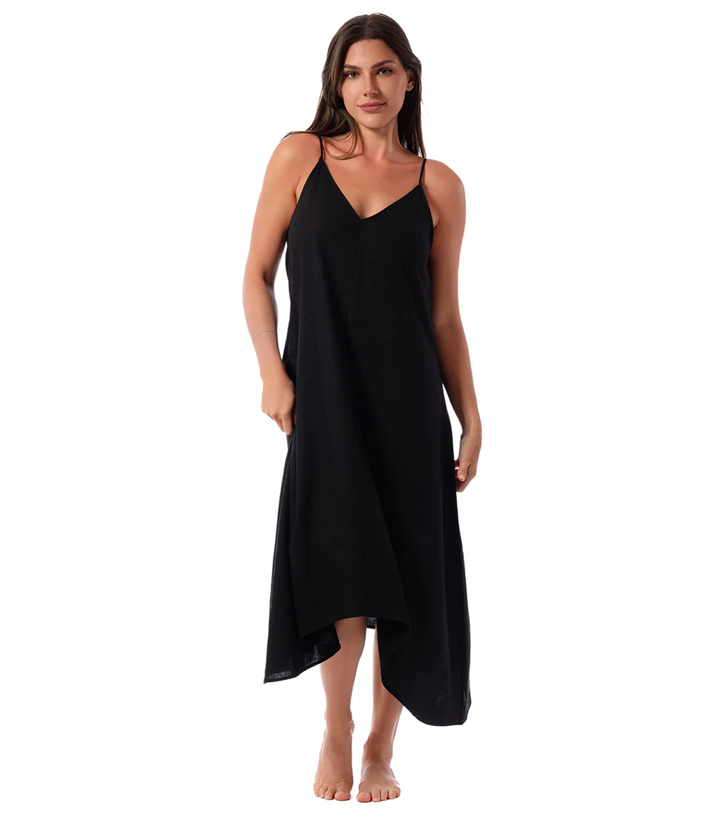Jantzen Women's Royal Black Maggie Scarf Dress Cover Up - Image 8