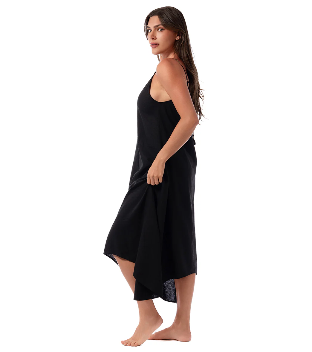 Jantzen Women's Royal Black Maggie Scarf Dress Cover Up - Image 9