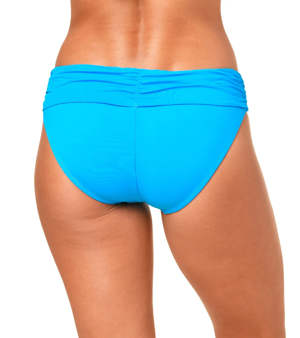 Jantzen Women's Solid Foldover Bikini Bottom - Image 20
