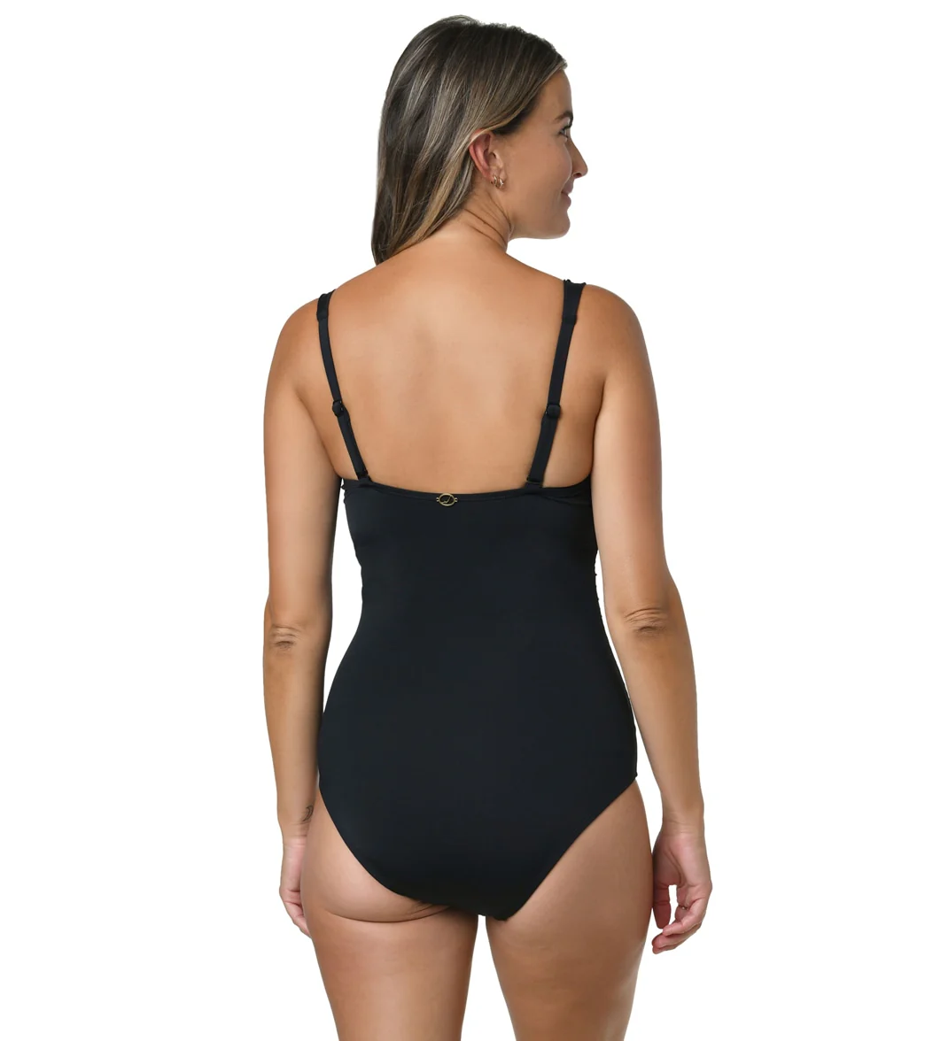 Jantzen Women's Solid Greta One Piece Swimsuit - Image 17