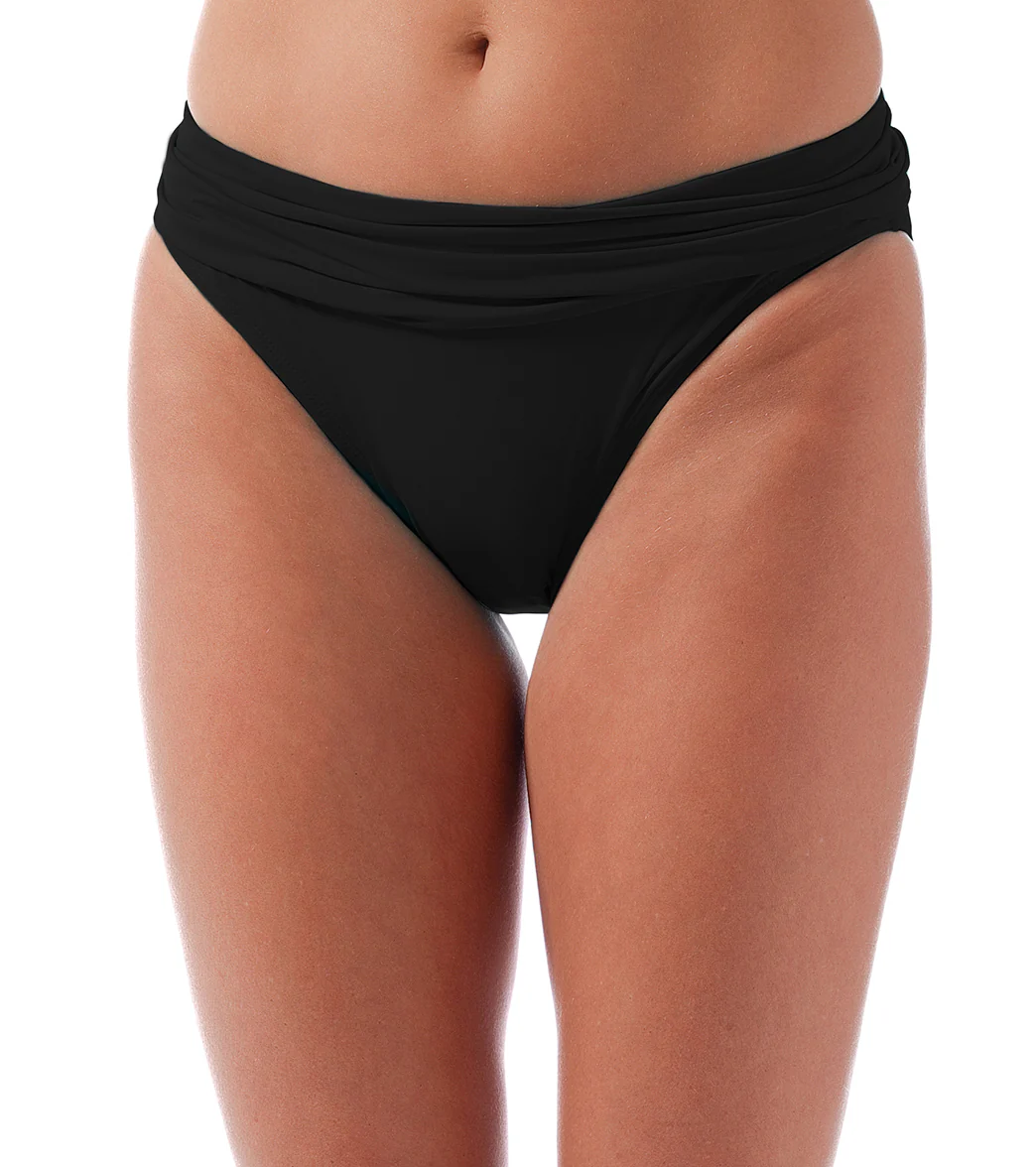 Jantzen Women's Solid Julie Hipster Bikini Bottom - Image 47