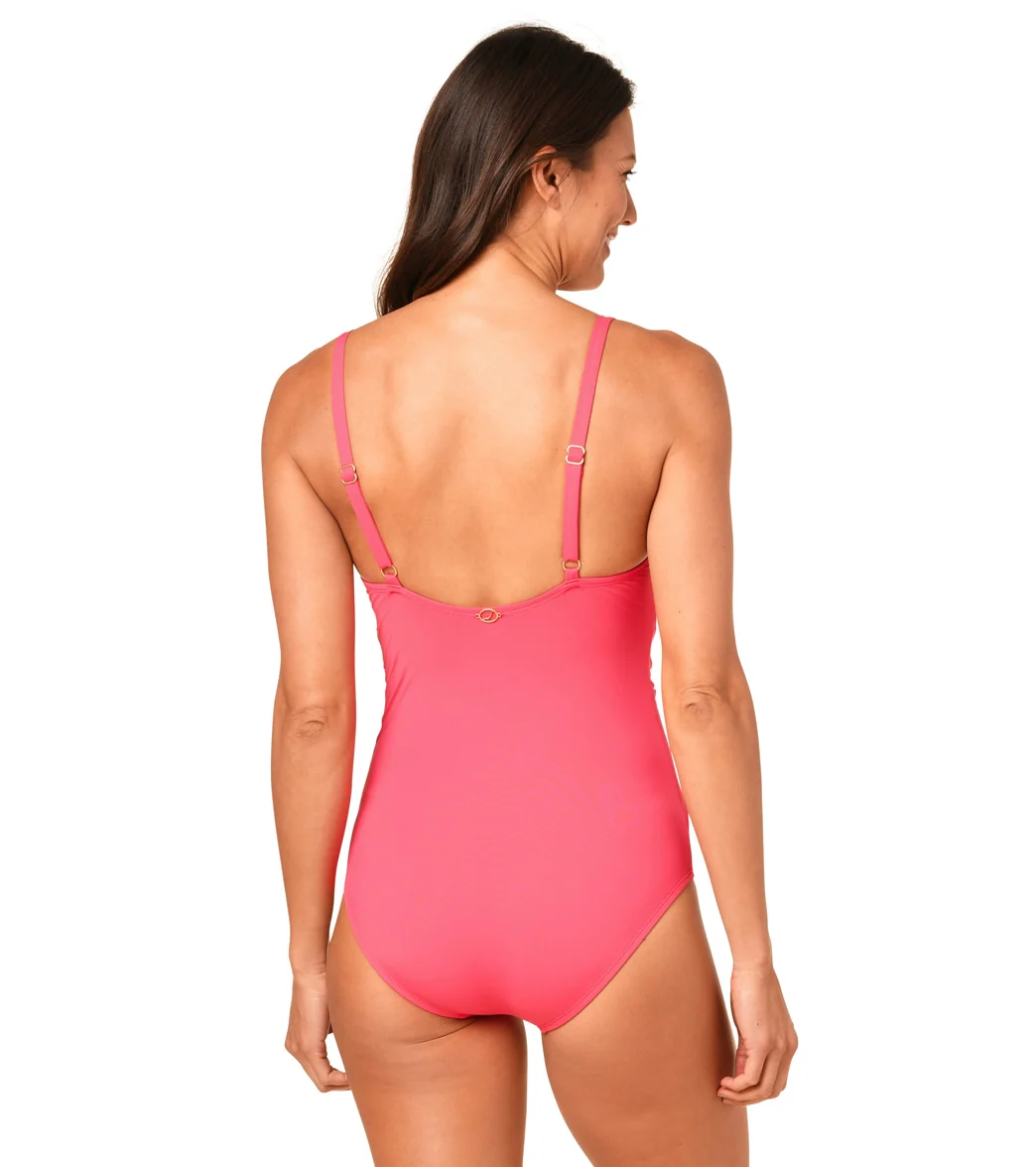 Jantzen Women's Solid Mio Mia! One Piece Swimsuit - Image 14