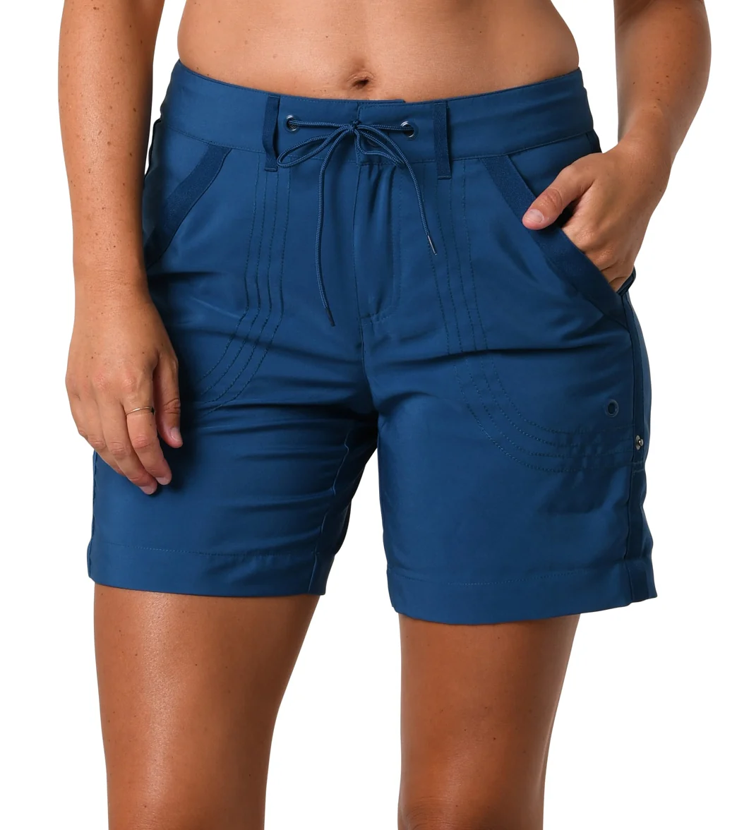 Jantzen Women's Solid Rolled Walking Short - Image 6