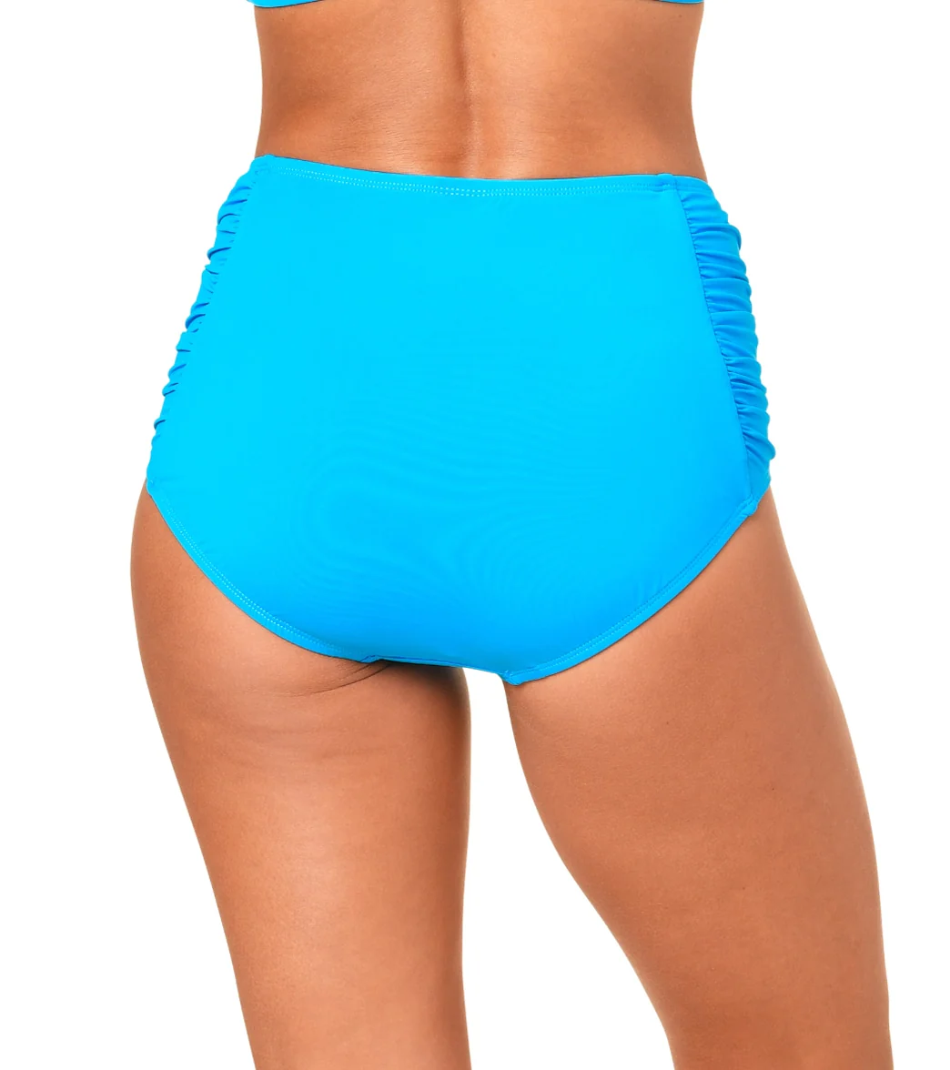 Jantzen Women's Solid Side Shirred Bikini Bottom - Image 2