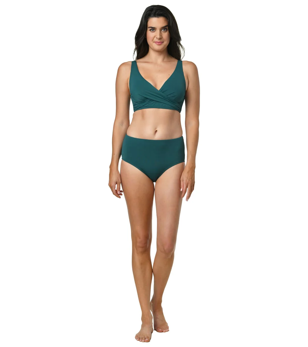 Jantzen Women's Solids Vera Surplice Bikini Top - Image 38